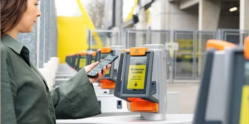 Smooth electronic stadium Tickets validation process