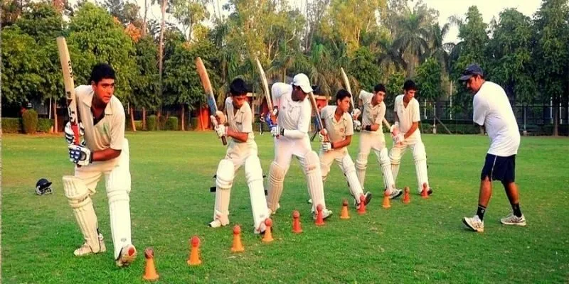 Academy players training at regional practice facilities